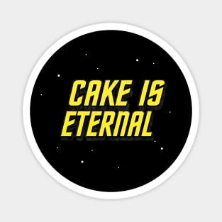 Cake Is Eternal Magnet